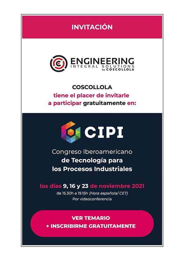 Congreso Iberoamericano tecnologia para los procesos industriales